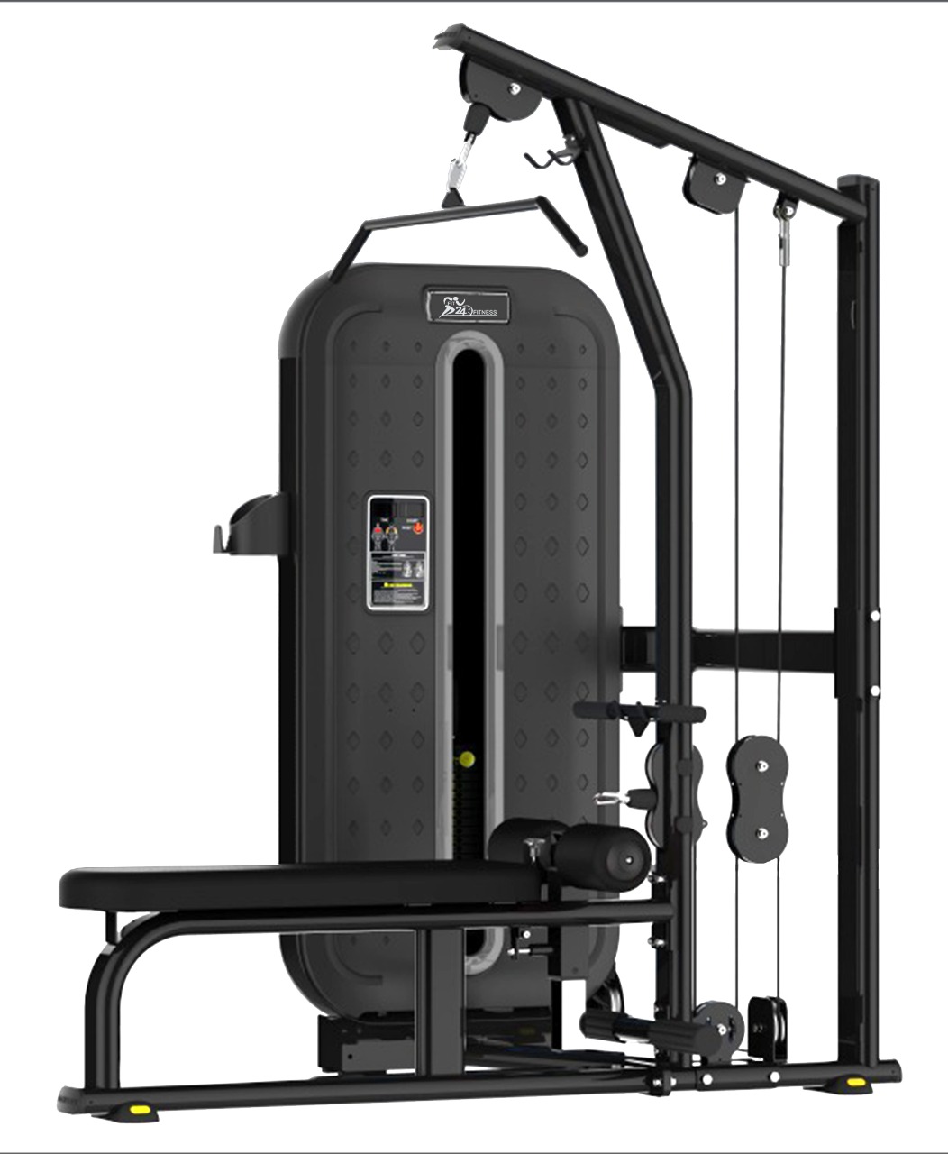 Lat Pull Down Seated Row Machine